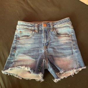 american eagle jean shorts